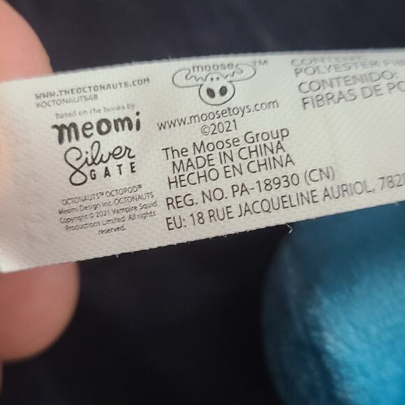 Octonauts Above & Beyond CAPTAIN BARNACLES Plush 2021 - Picture 3 of 3